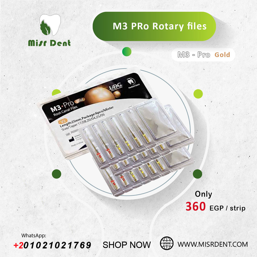  Hot offer- M3 pro gold rotary files