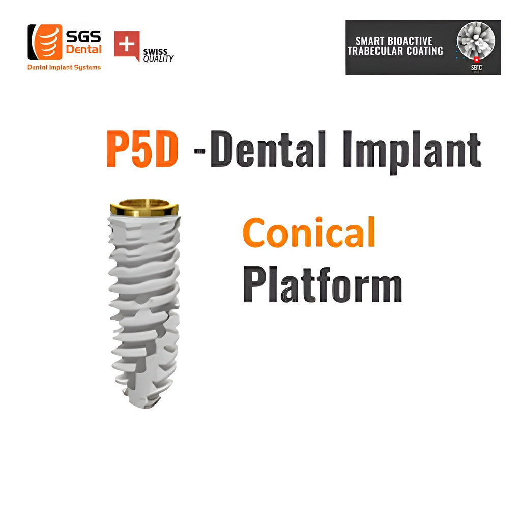 Dental implant Conical Platform P5D