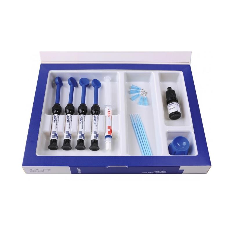 i-dental i-Light Nano Hybrid Composite Kit (4 Syringes)